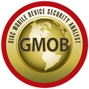 GIAC Mobile Device Security Analyst (GMOB)